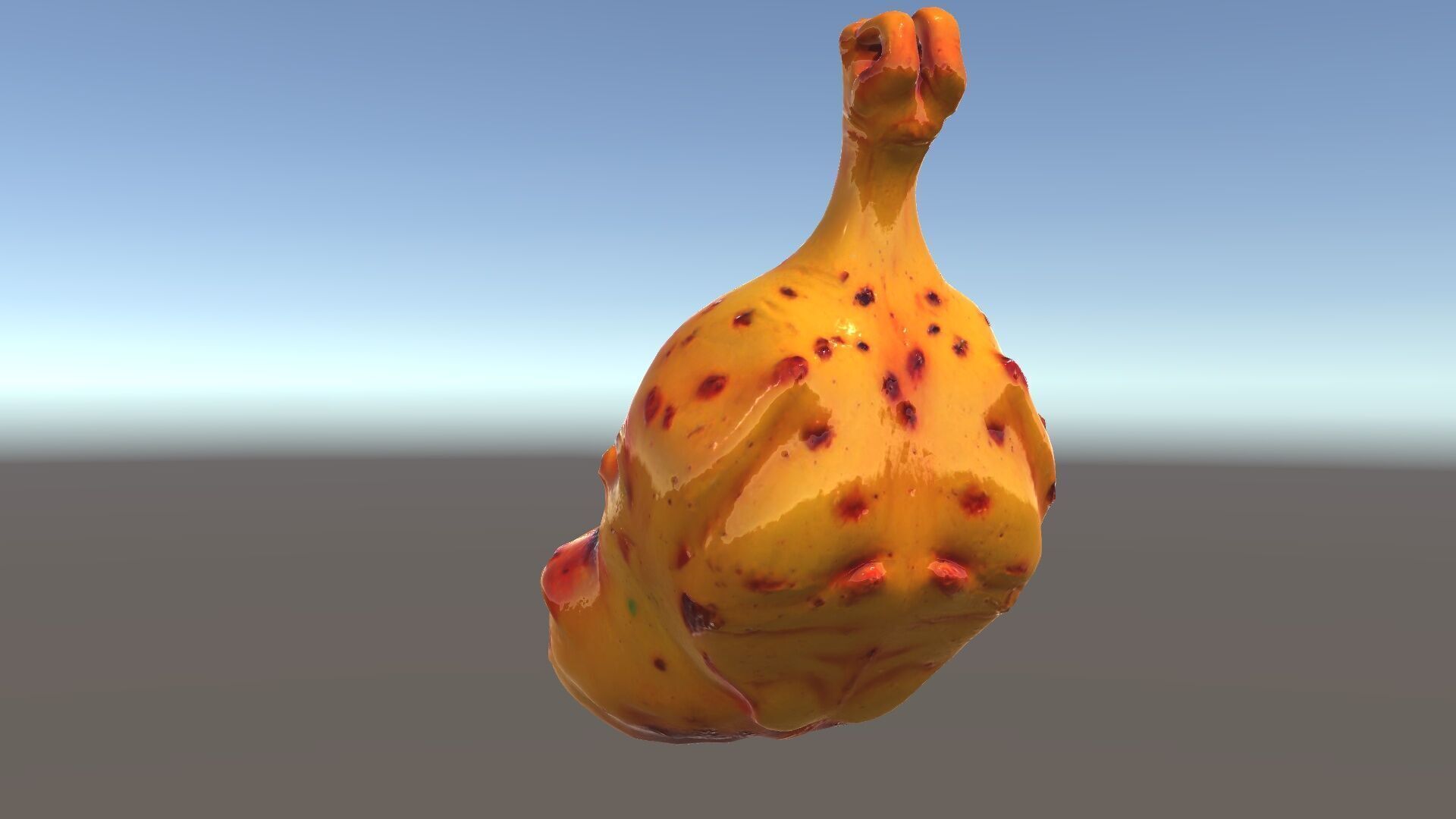 Spicy Chicken Drumstick D Model Pack Low-poly 3D model_34