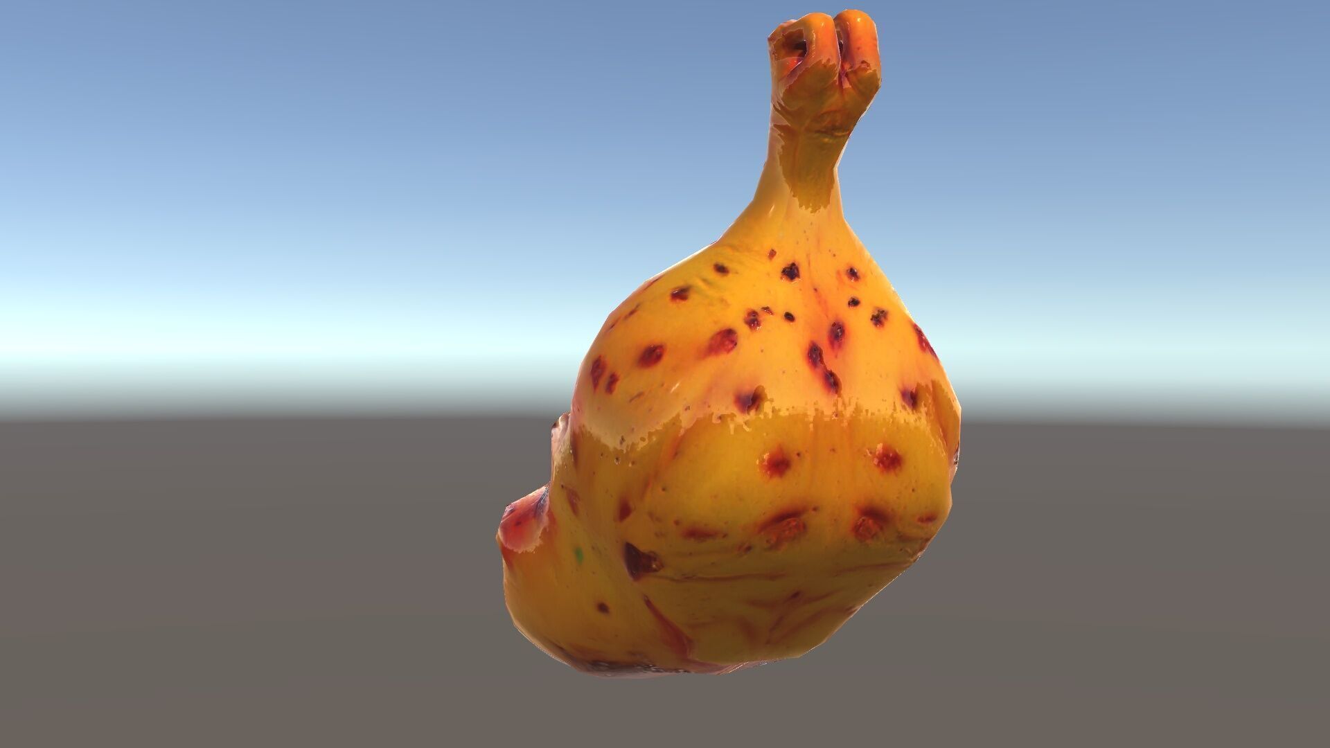 Spicy Chicken Drumstick D Model Pack Low-poly 3D model_35