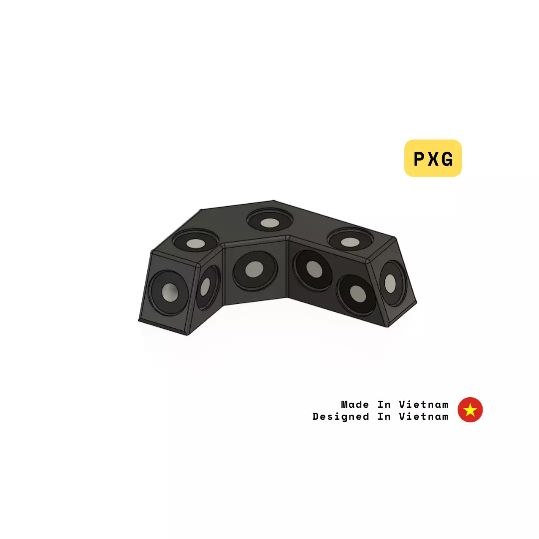 3D Scan L-Shaped Marker Free 3D print model