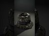 Decorative Patterned Hat Model Pack Low-poly 3D model_2