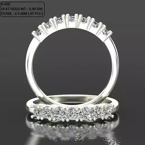 Band Ring 3D print model