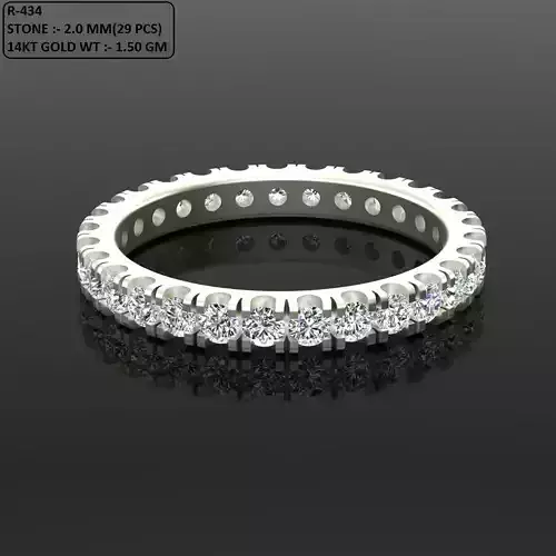 Band Ring 3D print model