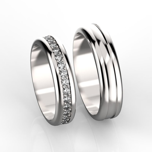 Wedding bands with diamonds 5