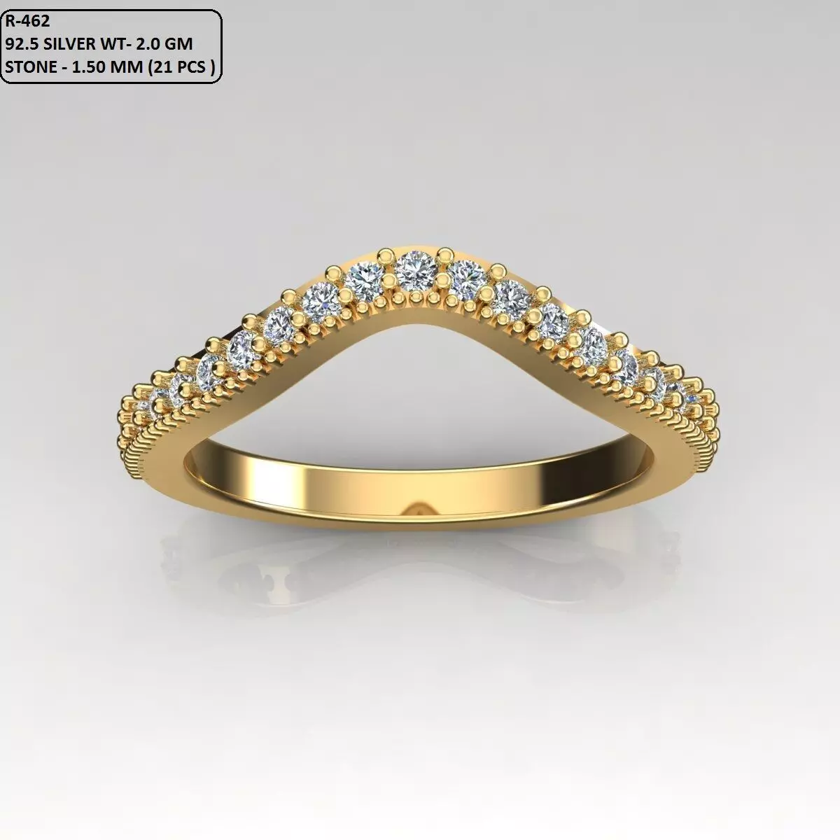 Band Ring 3D print model_0