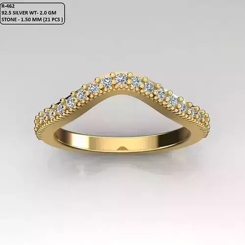 Band Ring 3D print model