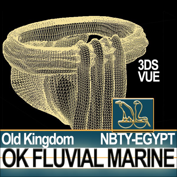Free Ancient Egypt OK Fluvial Marine Props Poser Daz Free 3D model_14