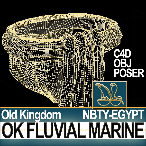 Free Ancient Egypt OK Fluvial Marine Props Poser Daz Free 3D model_13