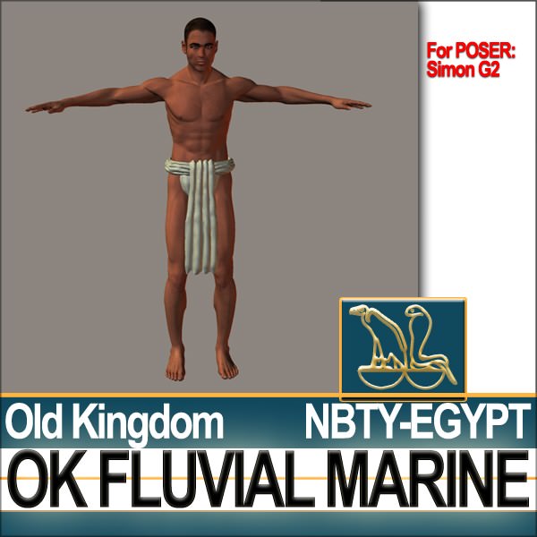 Free Ancient Egypt OK Fluvial Marine Props Poser Daz Free 3D model_11
