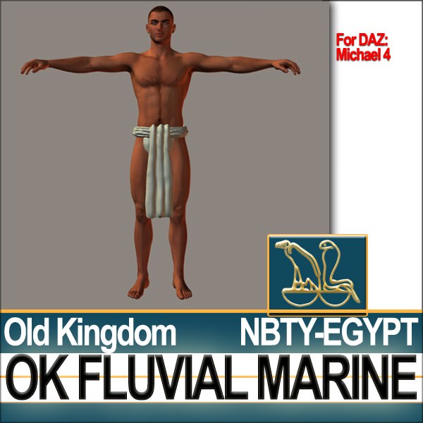 Free Ancient Egypt OK Fluvial Marine Props Poser Daz Free 3D model_10