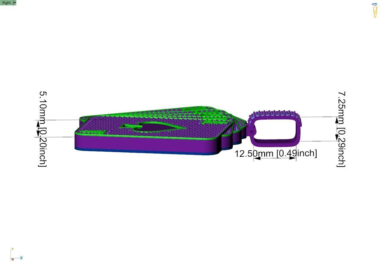 Custom Poker Pendnat - Playing Card pendant - Poker Card  3D print model_7