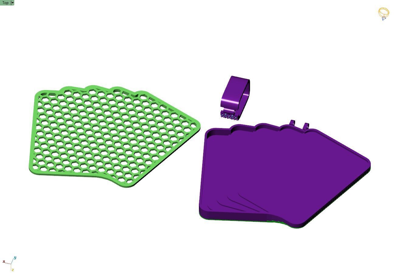 Custom Poker Pendnat - Playing Card pendant - Poker Card  3D print model_12