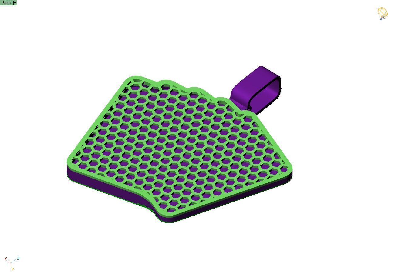 Custom Poker Pendnat - Playing Card pendant - Poker Card  3D print model_10