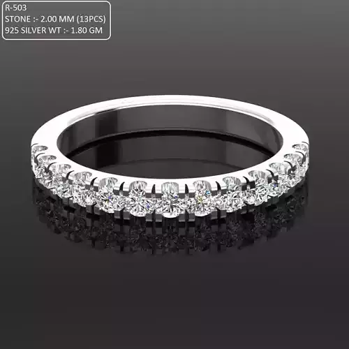 Band Ring 3D print model