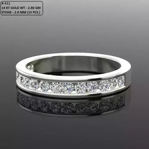 Band Ring 3D print model