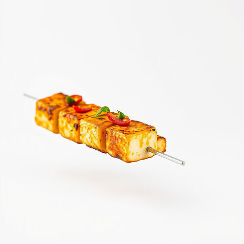 Grilled Skewer Model Pack with PBR Textures Low-poly 3D model 2
