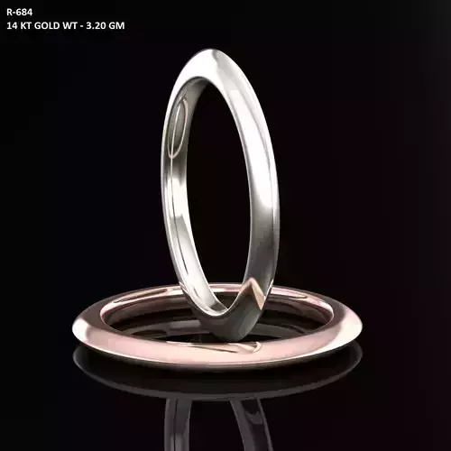 Band Ring 3D print model