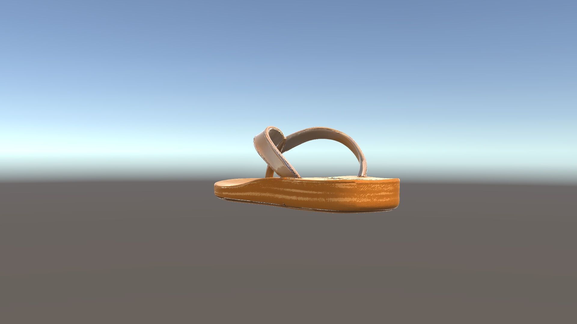 Casual Flip Flop Sandals D Model Pack Low-poly 3D model_5