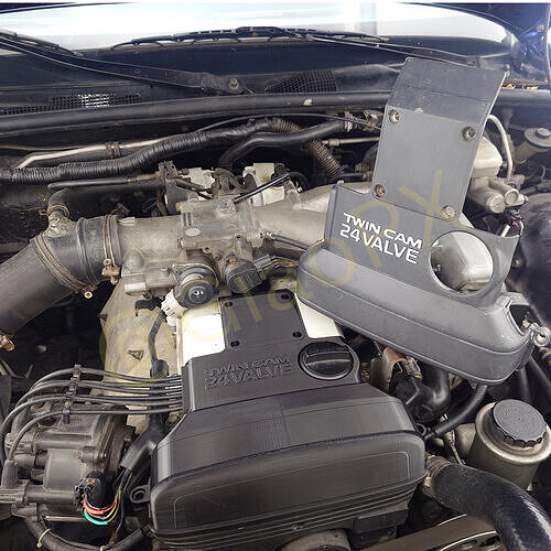 Toyota 2JZ-GE Non VVTI Upper Timing Gear Cover Model 3D print model