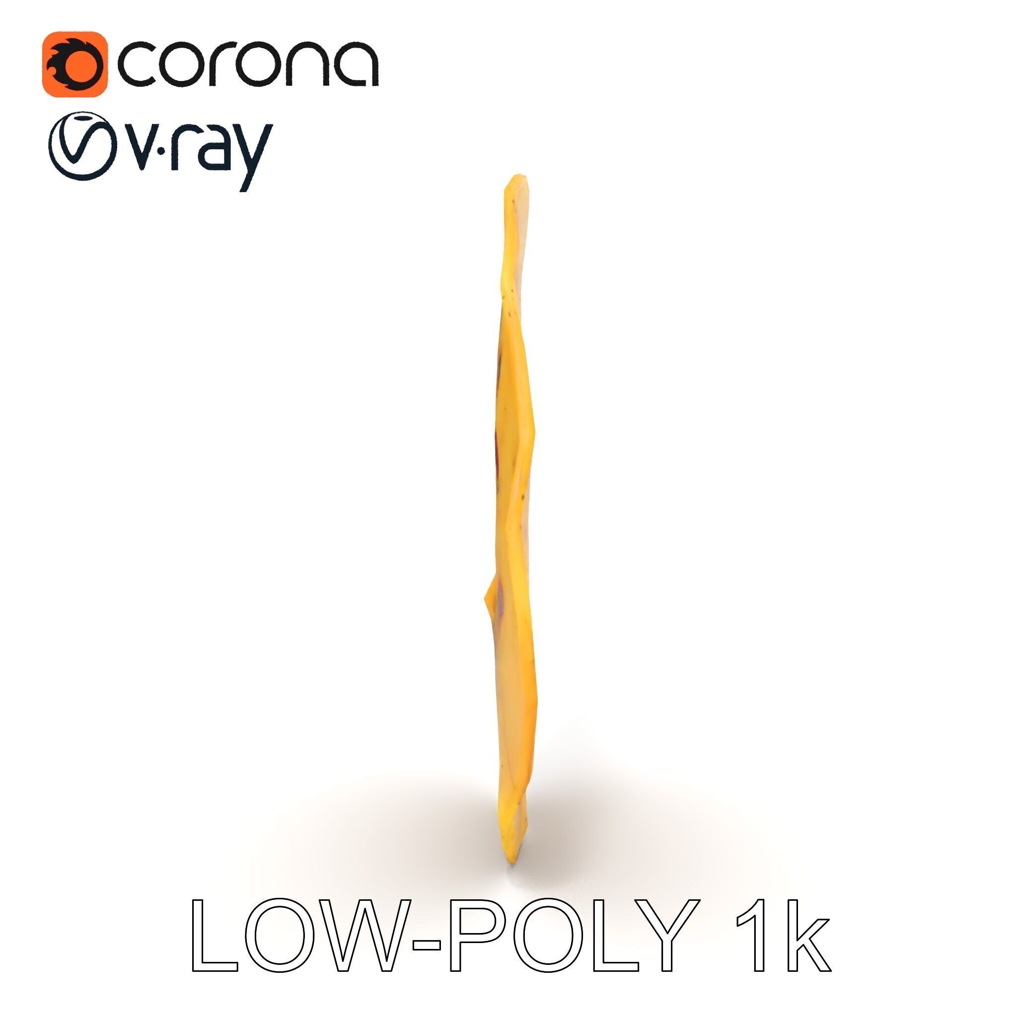 Detailed Flatbread Model Pack for D Applications Low-poly 3D model_26