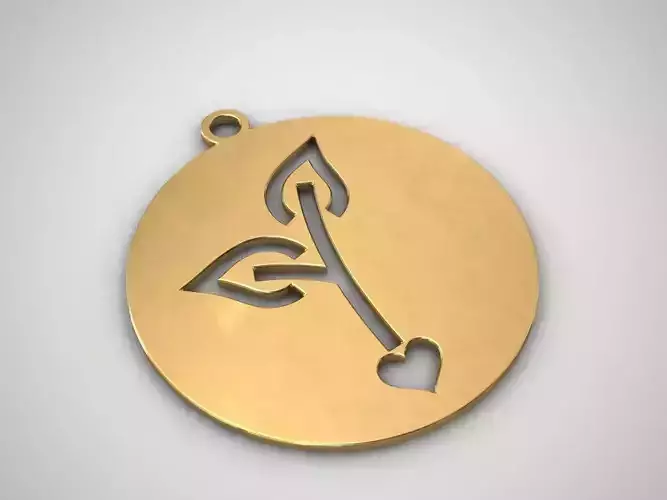 Love Pendant 3D print model