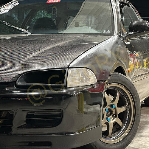 EG Civic Headlight Air Intake 3D print model