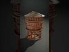 Timeless Wooden Water Towers 3D Model Collection_20