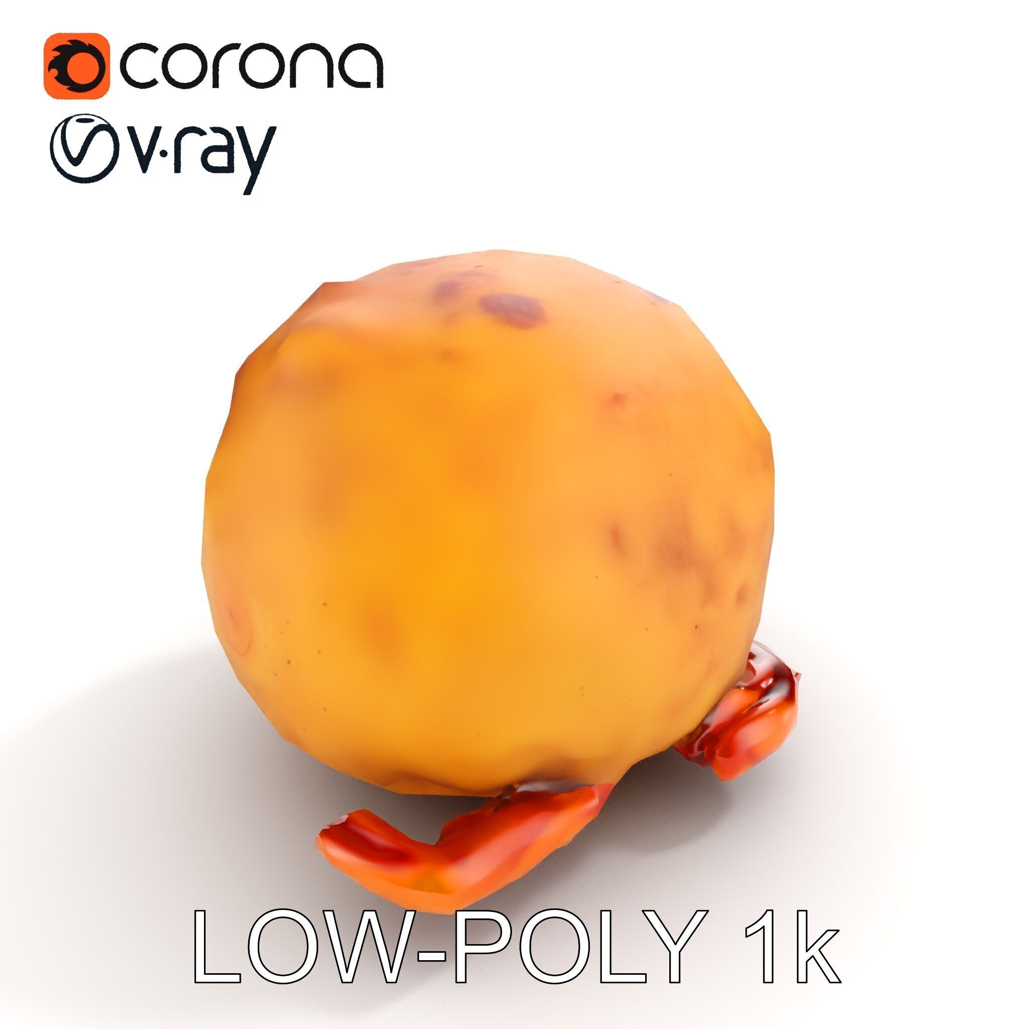 Spiced Bun D Model Pack Low-poly 3D model_12