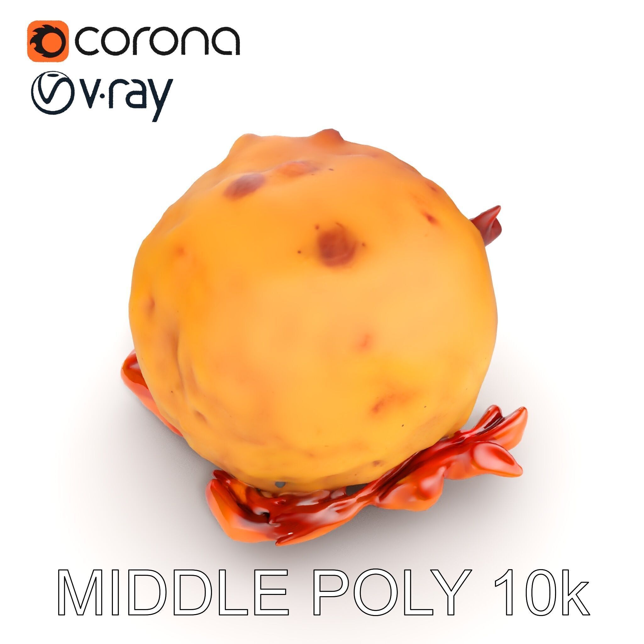Spiced Bun D Model Pack Low-poly 3D model_19