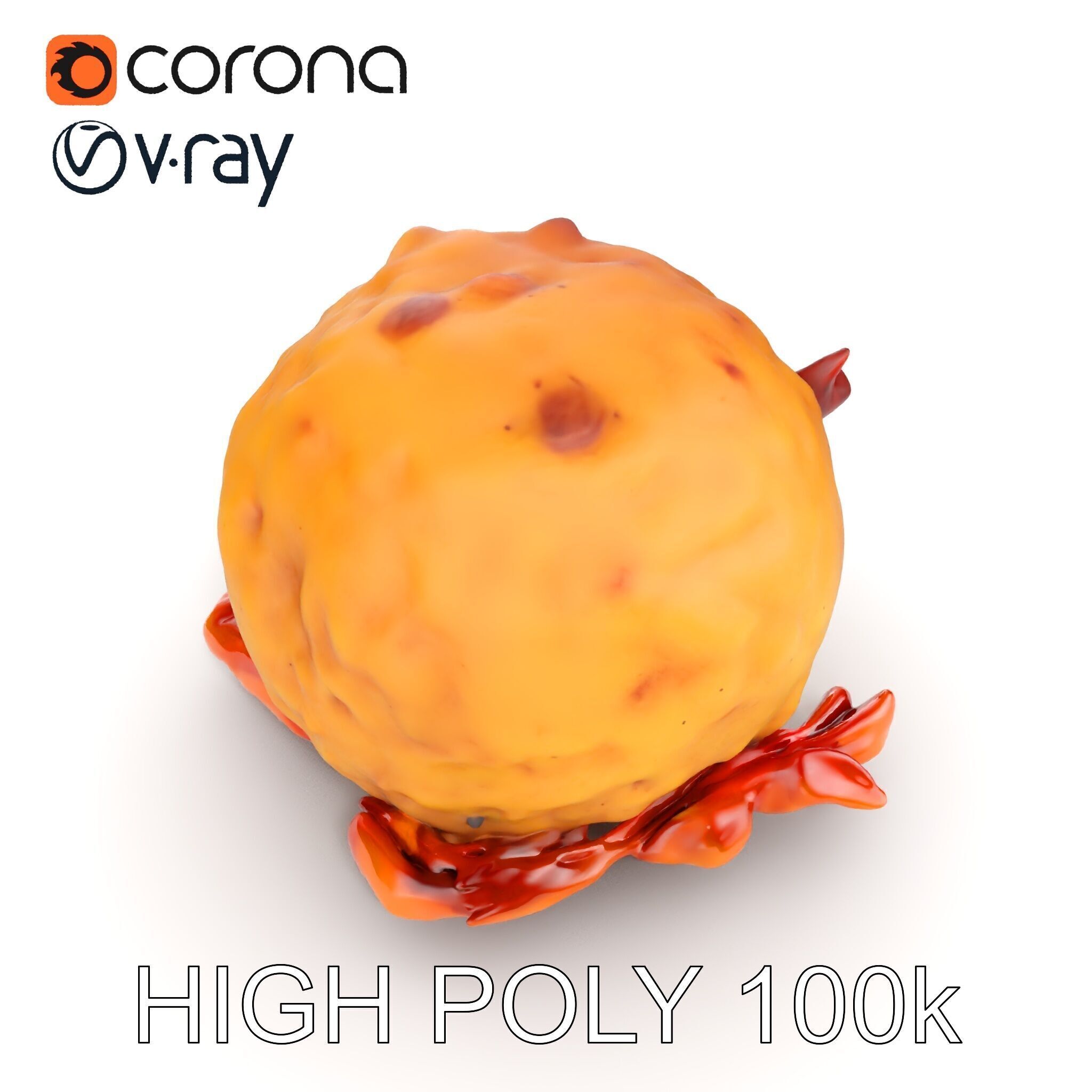 Spiced Bun D Model Pack Low-poly 3D model_21