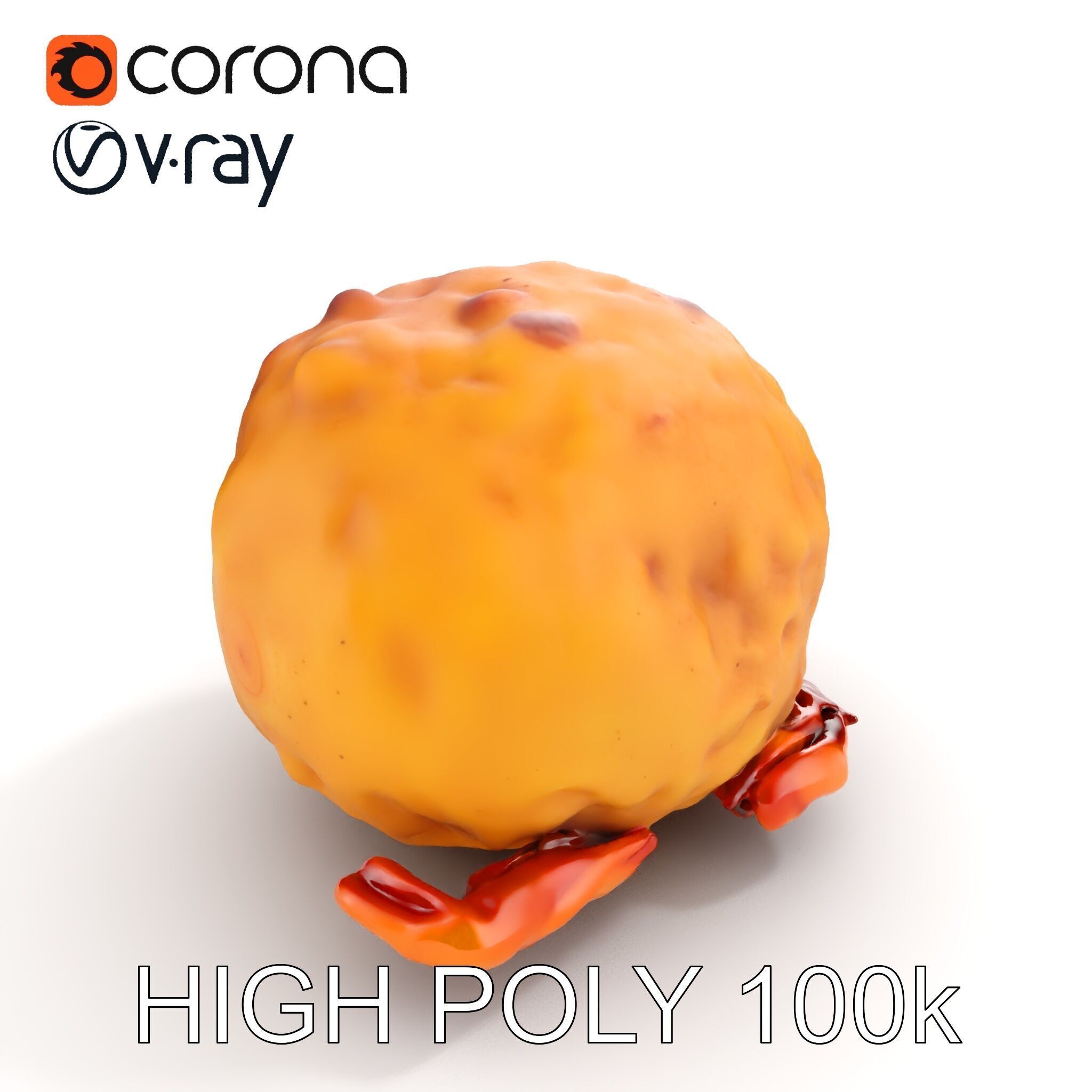 Spiced Bun D Model Pack Low-poly 3D model_8