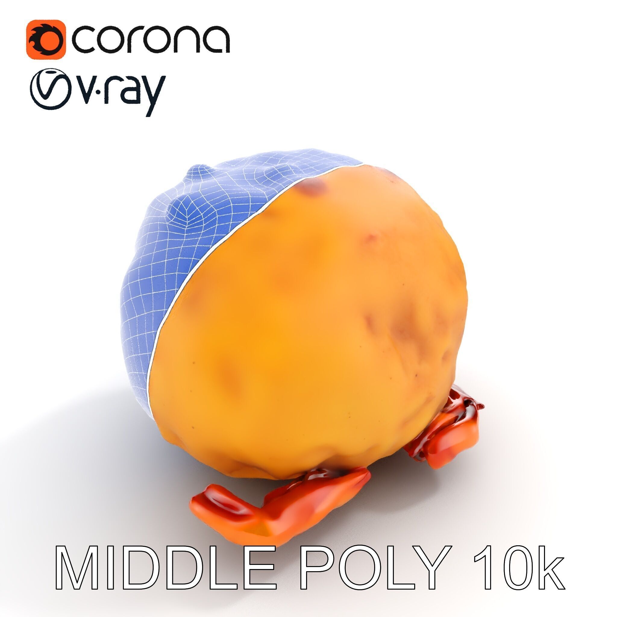 Spiced Bun D Model Pack Low-poly 3D model_11