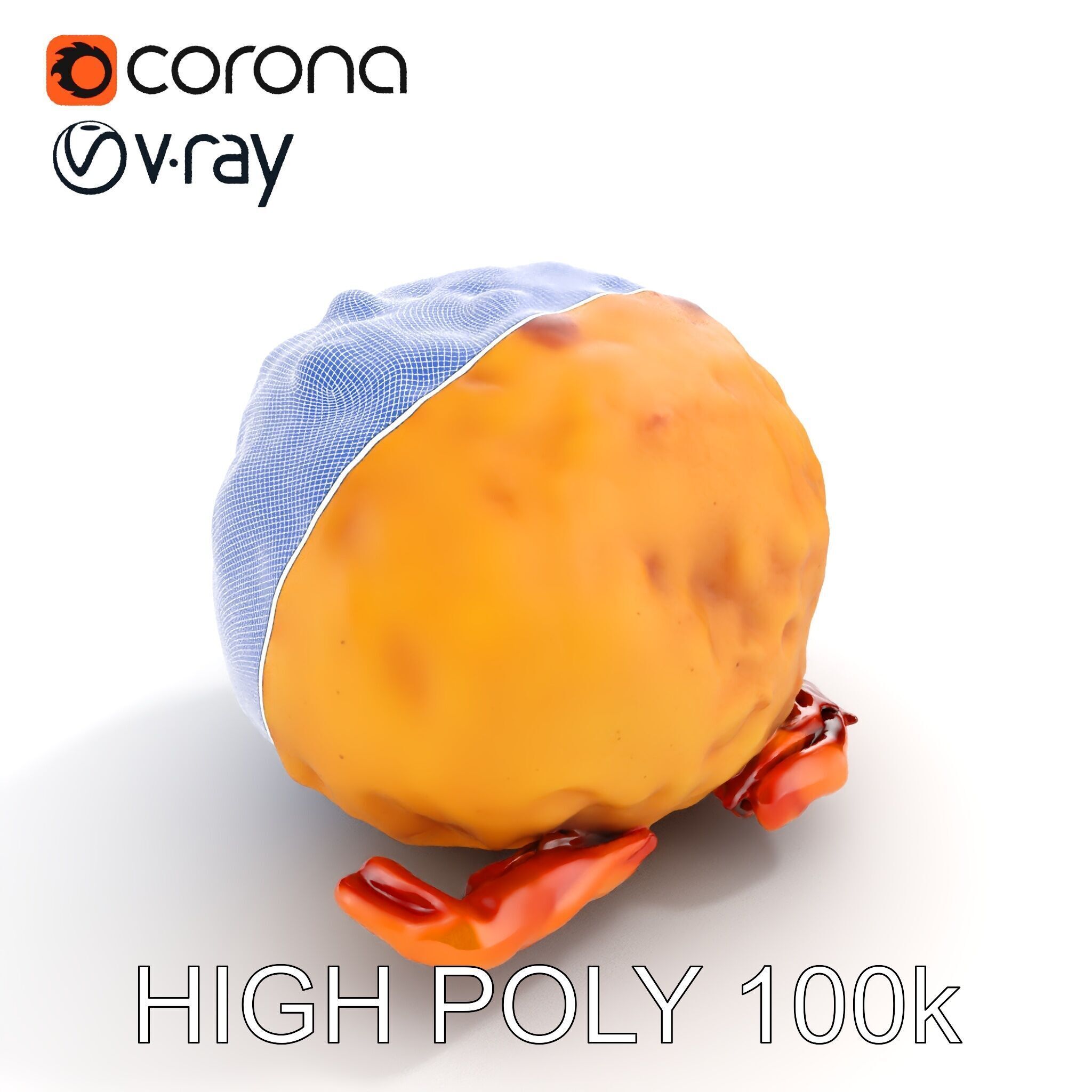 Spiced Bun D Model Pack Low-poly 3D model_29