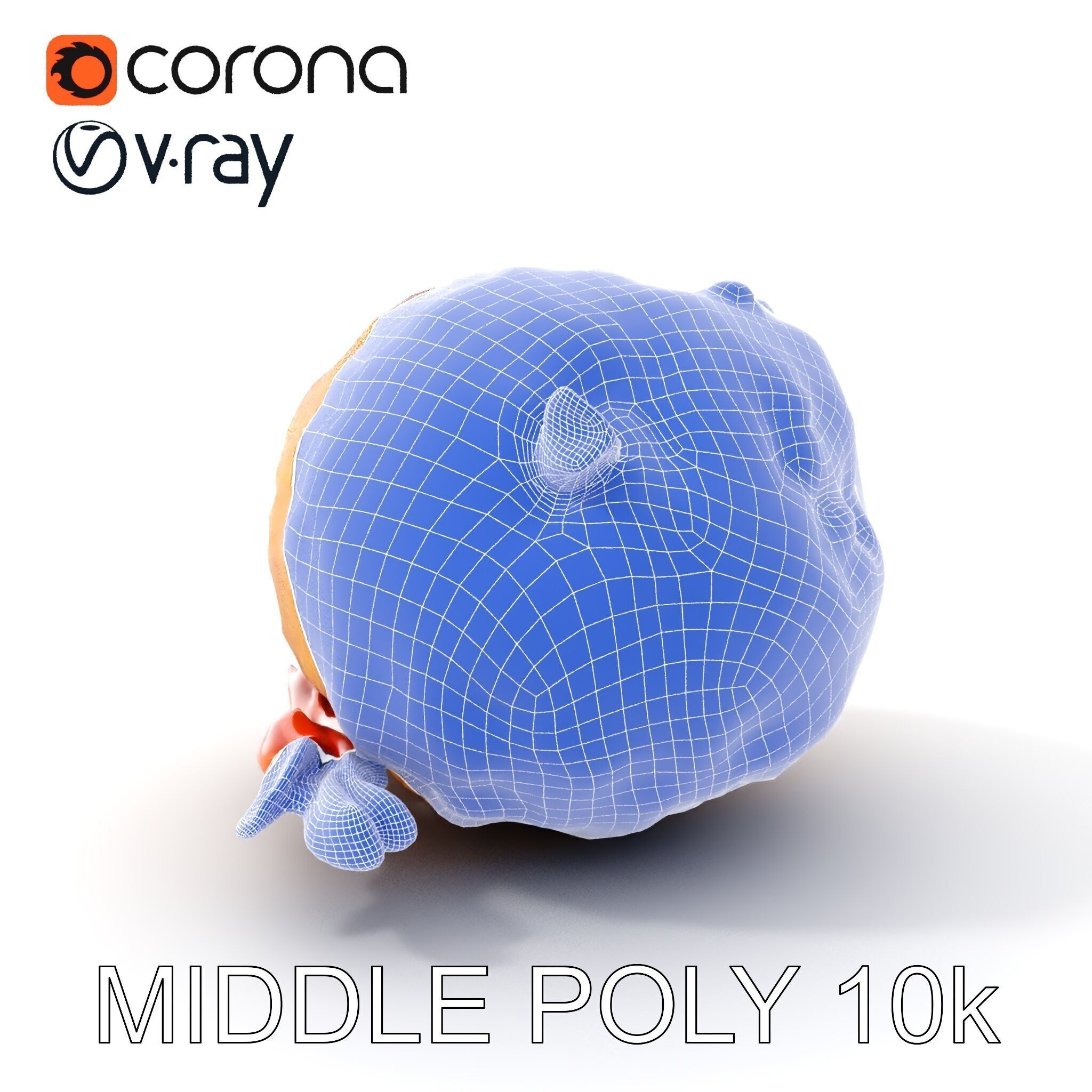 Spiced Bun D Model Pack Low-poly 3D model_22