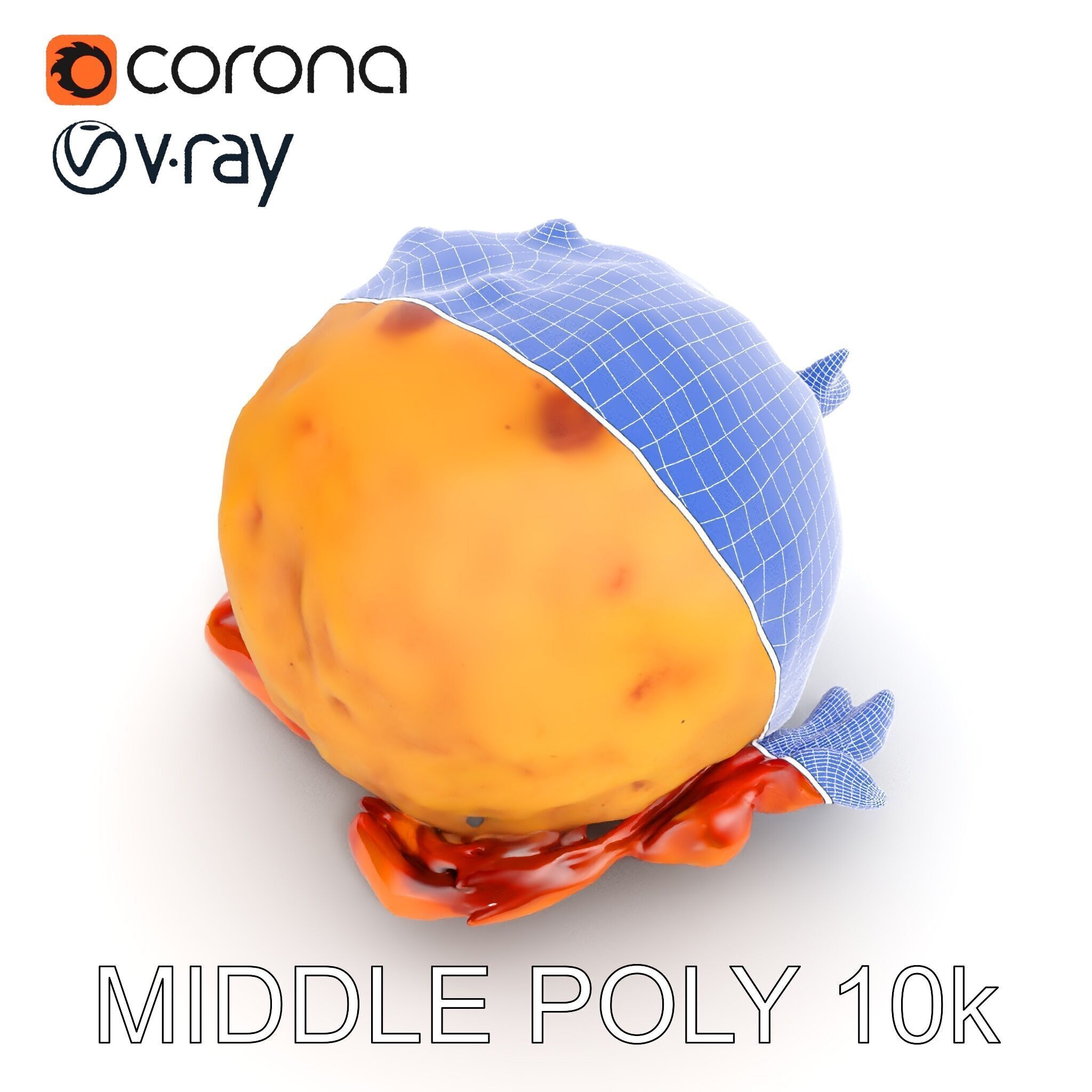 Spiced Bun D Model Pack Low-poly 3D model_27