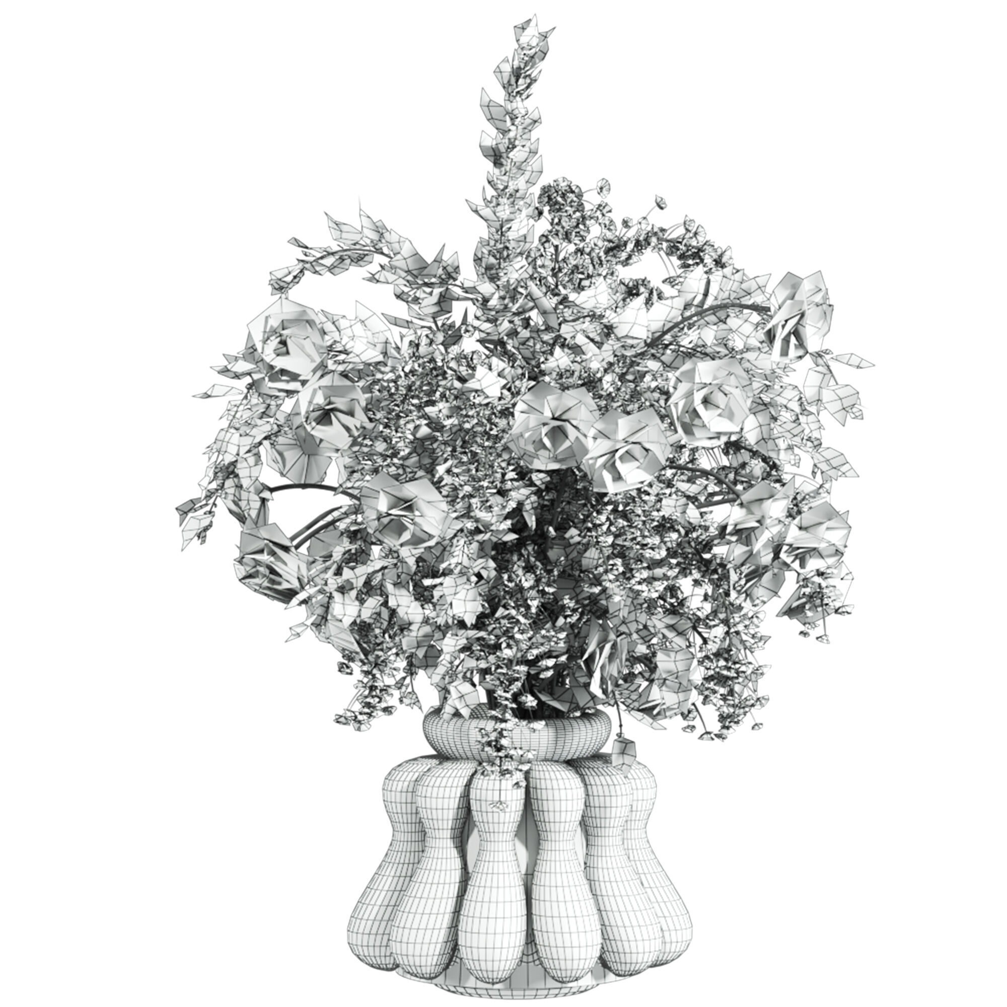 bouquet 3D model_1