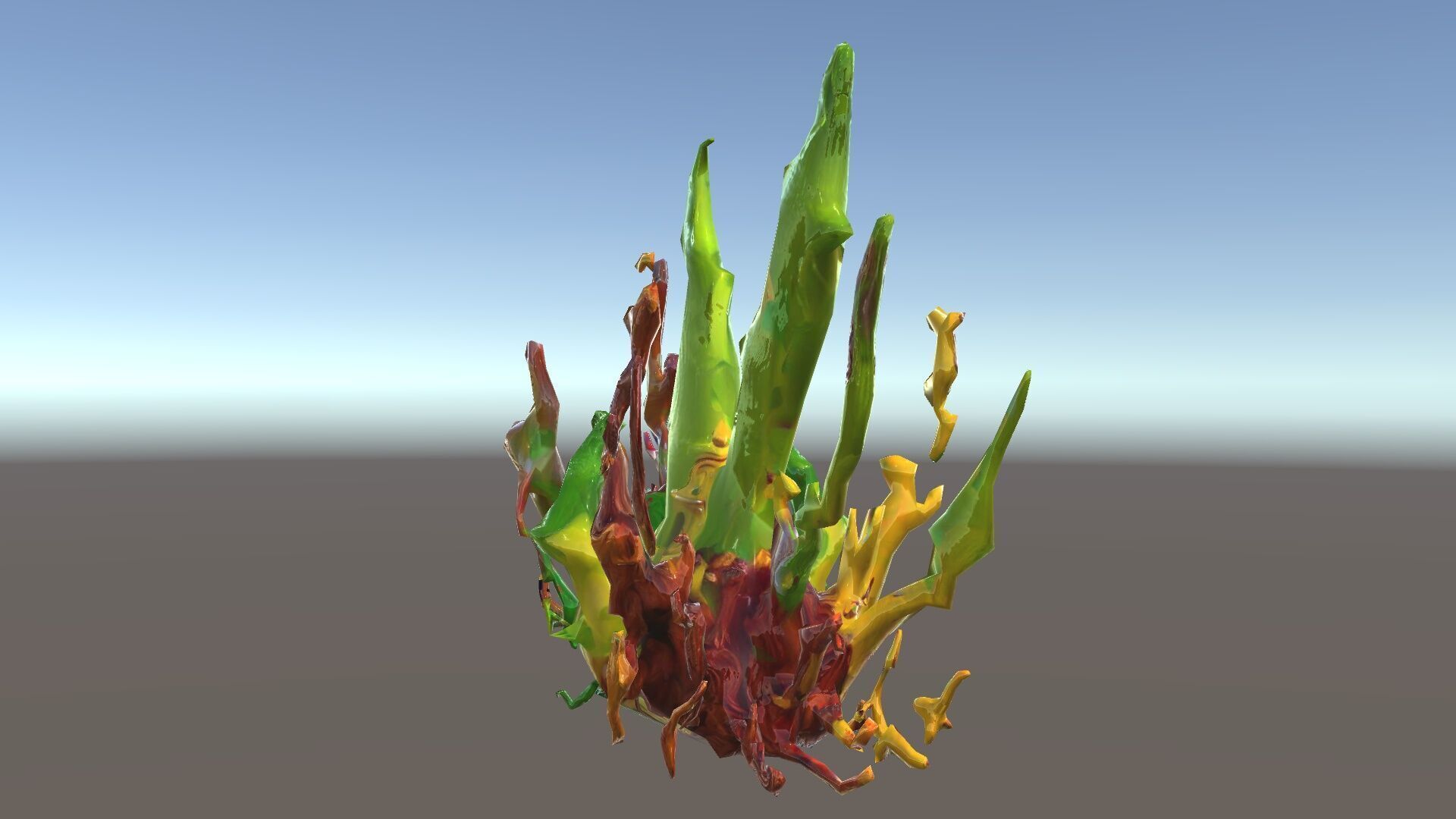 Colorful Seaweed Model Pack High Detail D Render Low-poly 3D model_34