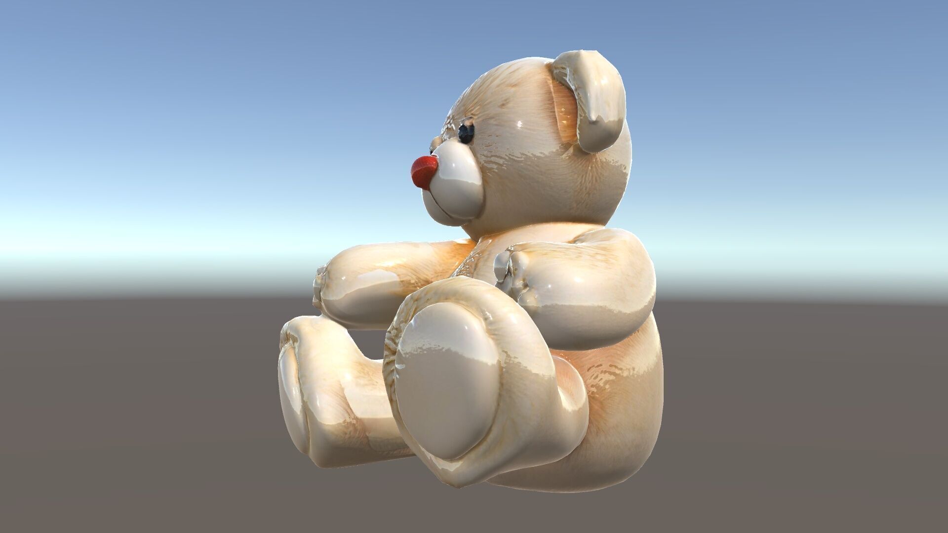 Teddy Bear Cute Plush Model Pack Low-poly 3D model_33