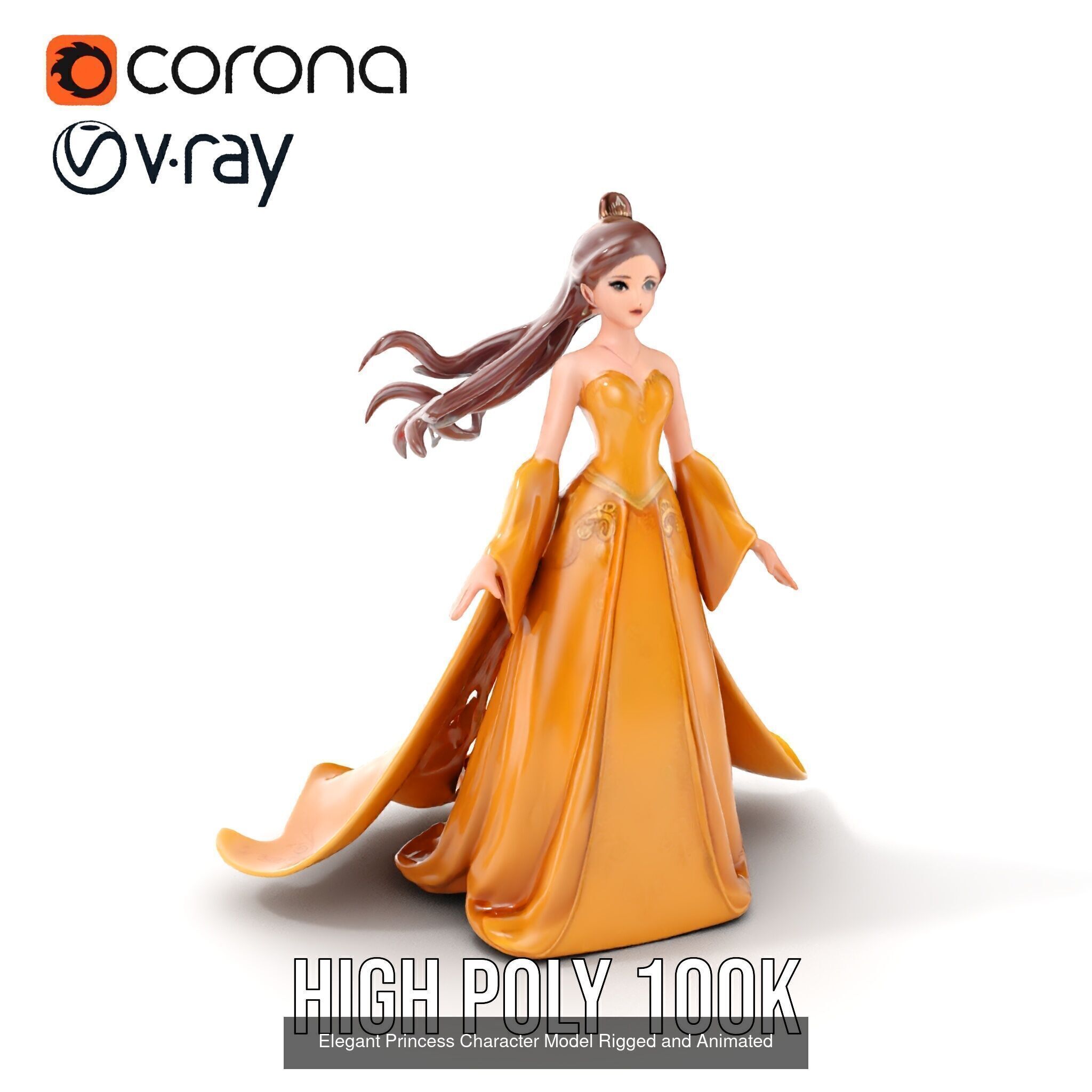 Regal Princess 3D Models Pack 3D Model Collection_27