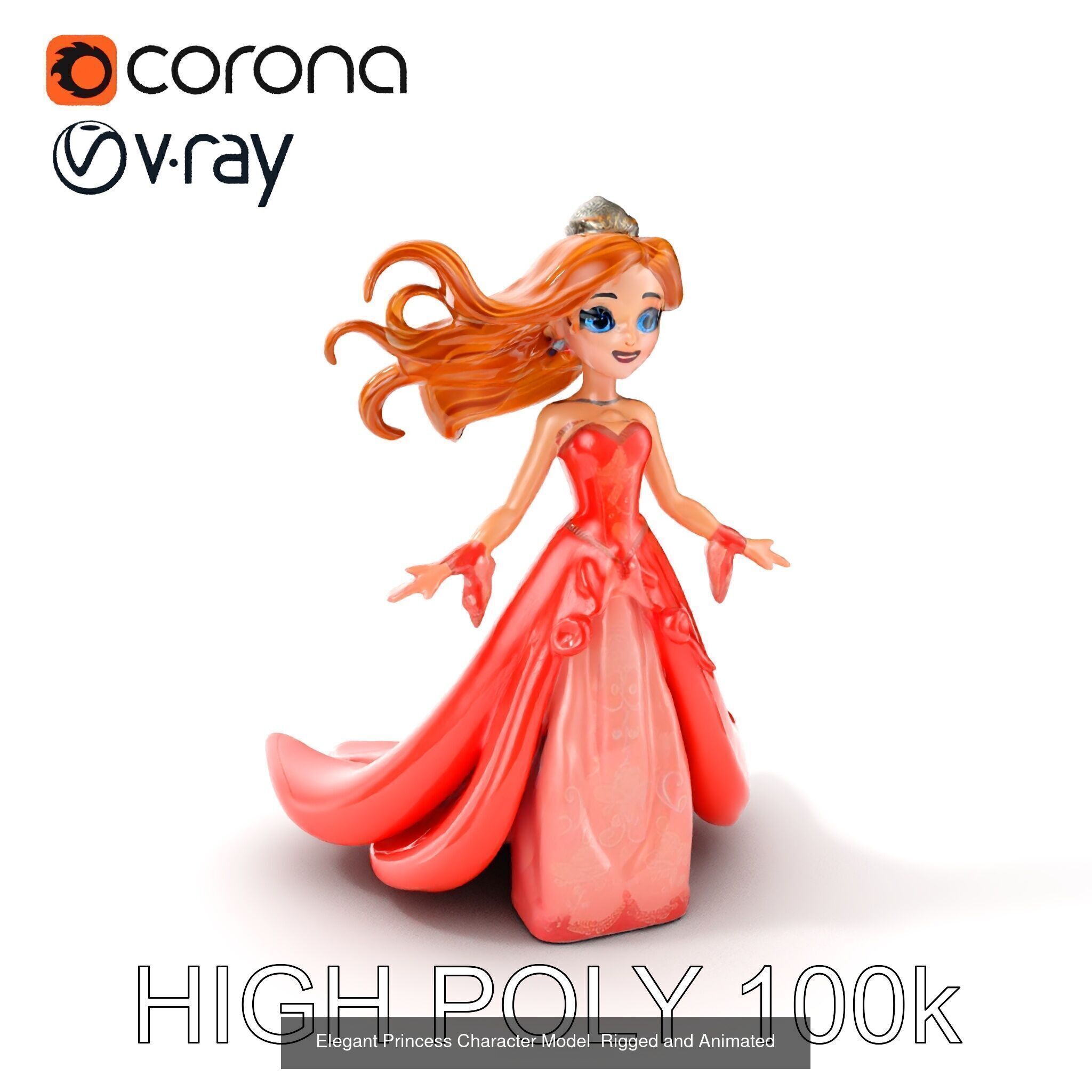 Regal Princess 3D Models Pack 3D Model Collection_25