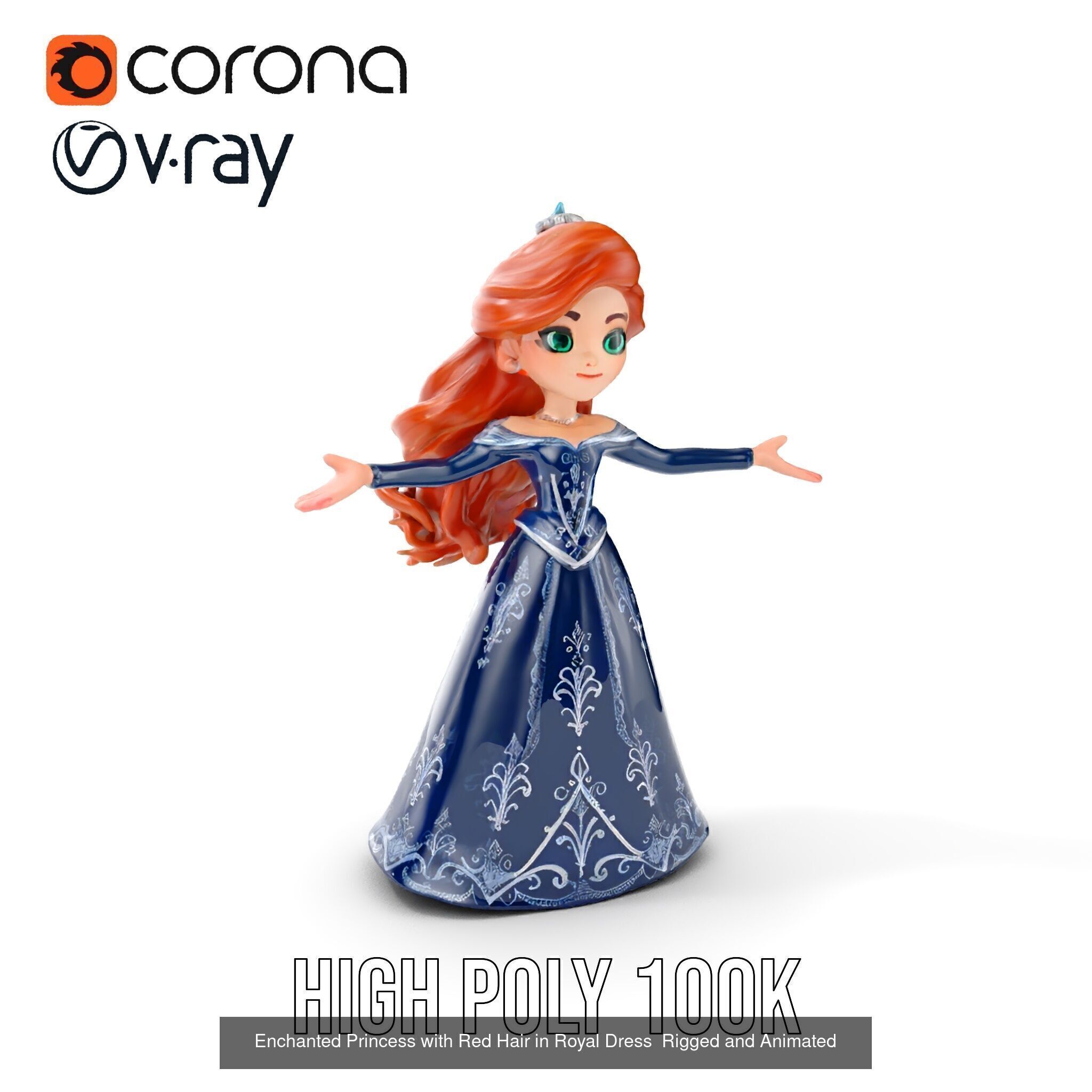 Regal Princess 3D Models Pack 3D Model Collection_18