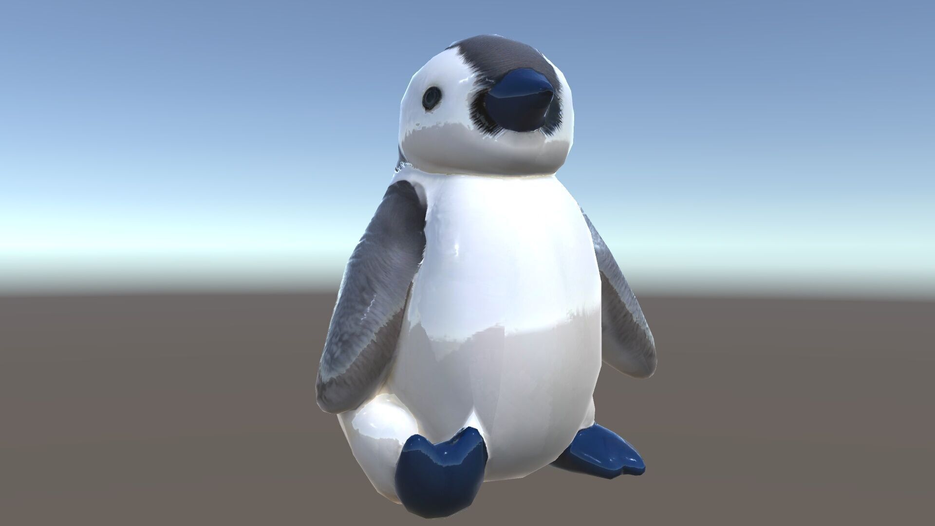 Adorable Penguin Plush Toy D Model Pack Low-poly 3D model_34