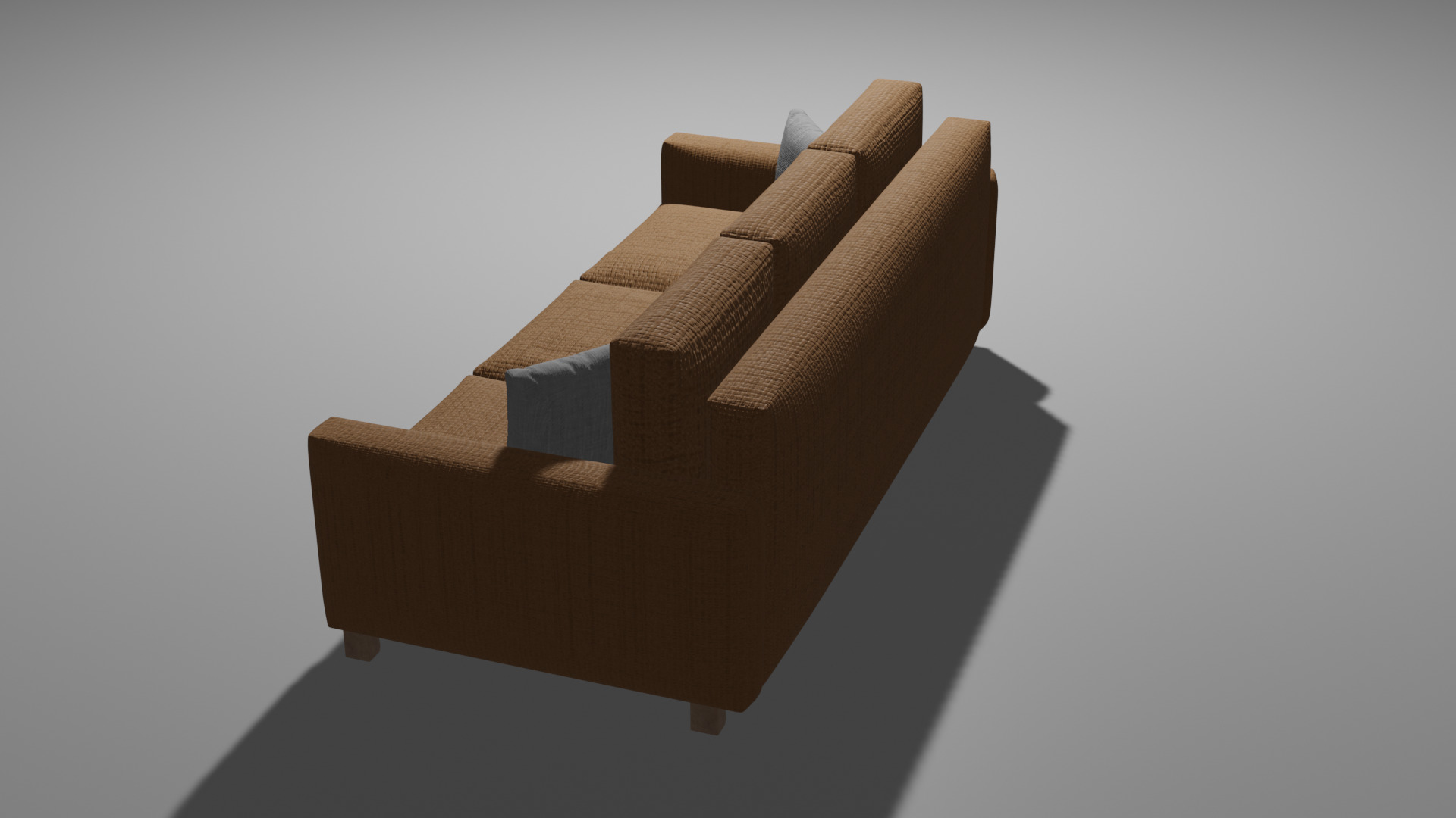 Modern Couch 3D Model 3D model_3