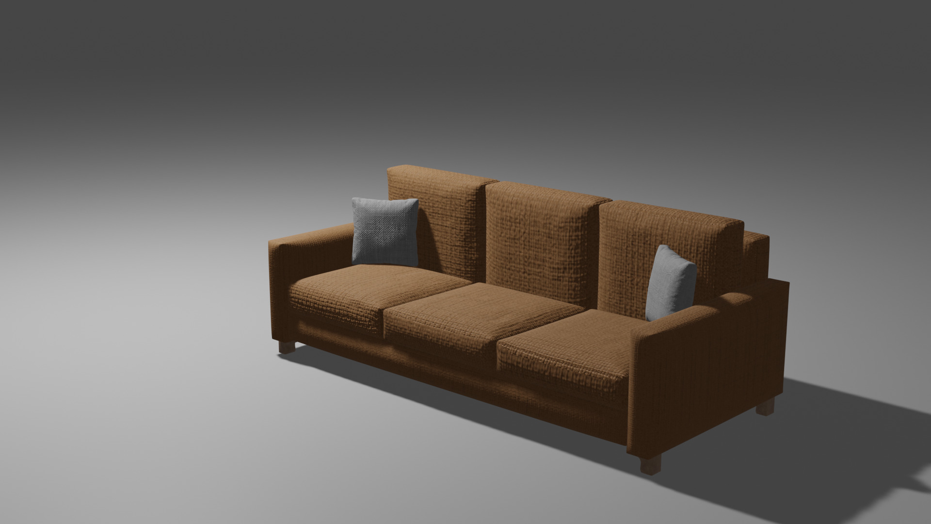 Modern Couch 3D Model 3D model_1