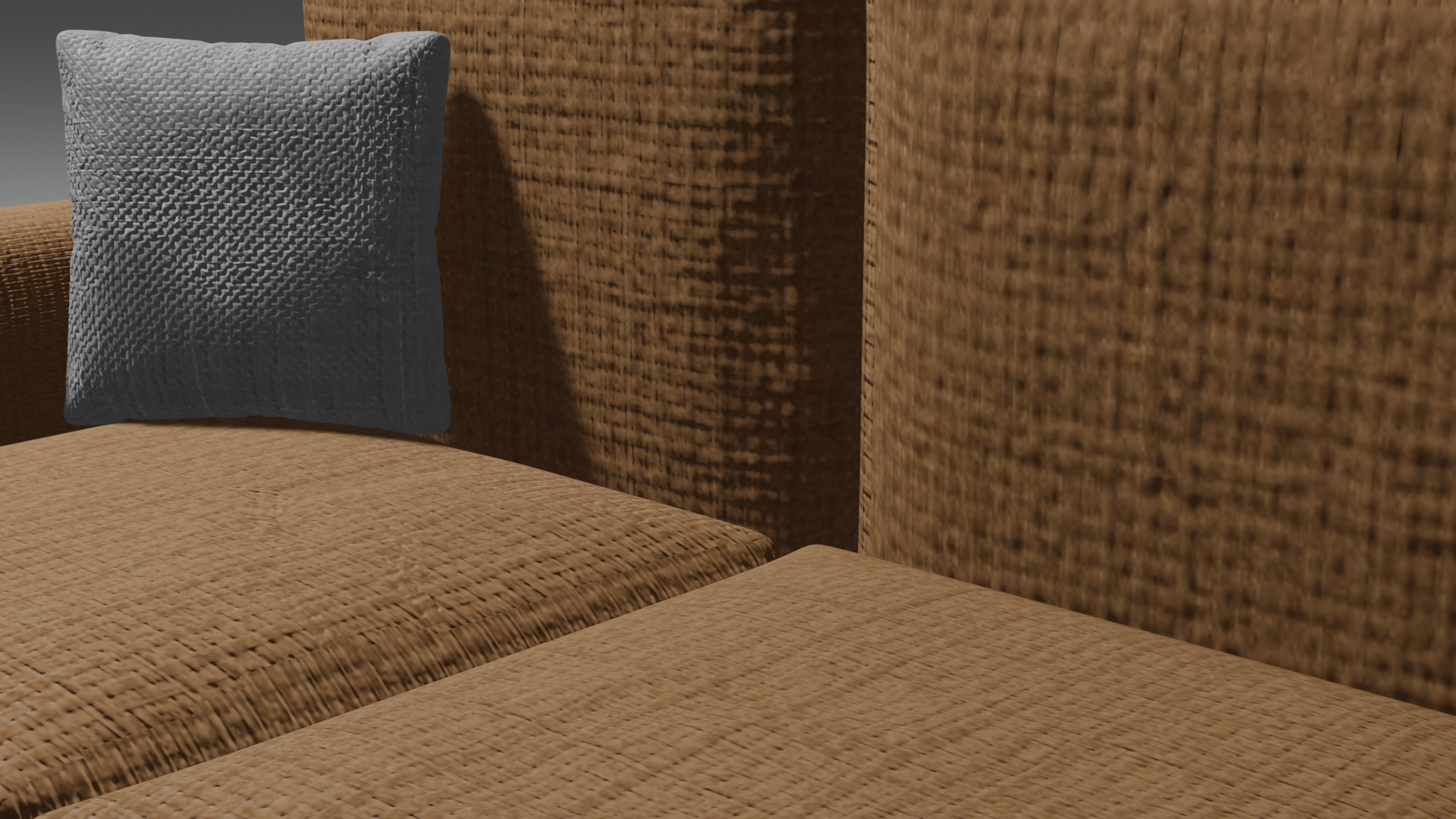 Modern Couch 3D Model 3D model_2
