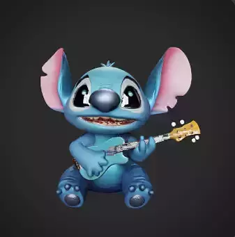 Stitch Disney Lilo and Stitch Modele 3D 3D print model