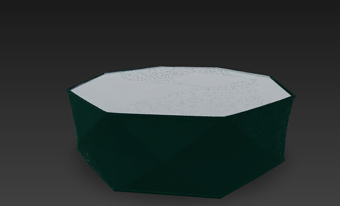 Octagon LED Light or Fixture 3D model