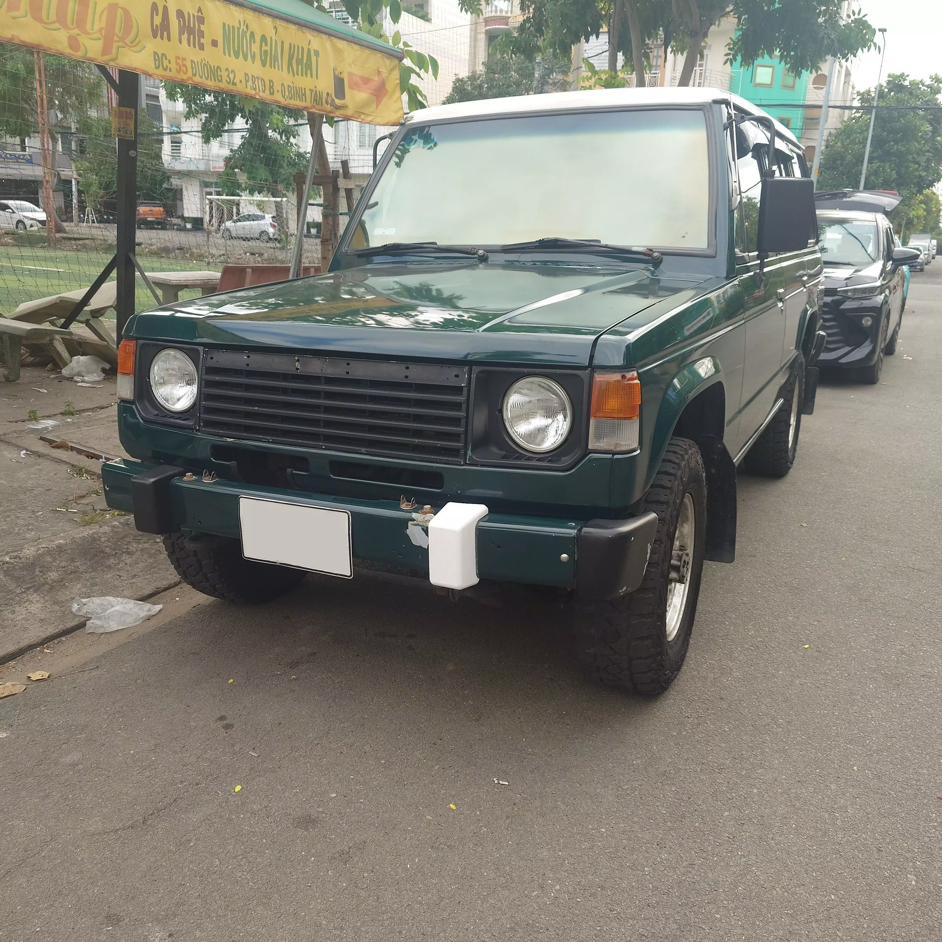 Mitsubishi Pajero Mk1 Front Bumper Guard 3D print model
