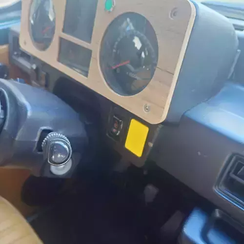 Mitsubishi Pajero Mk1 Blank Button Cover 3D print model