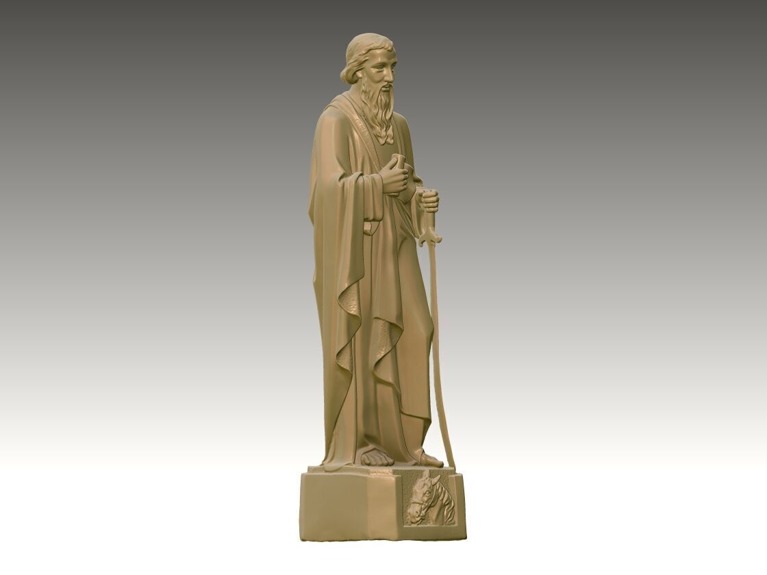 Saint Paul the Apostle 3D print model_4