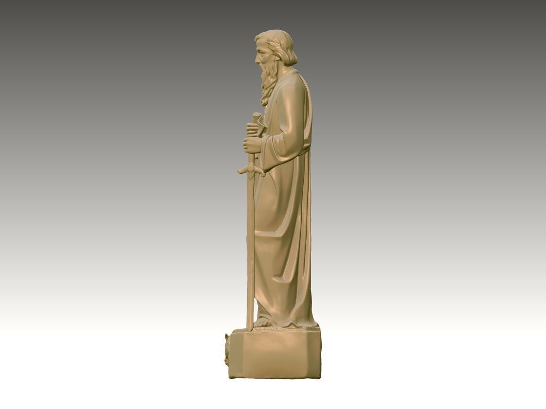 Saint Paul the Apostle 3D print model_2